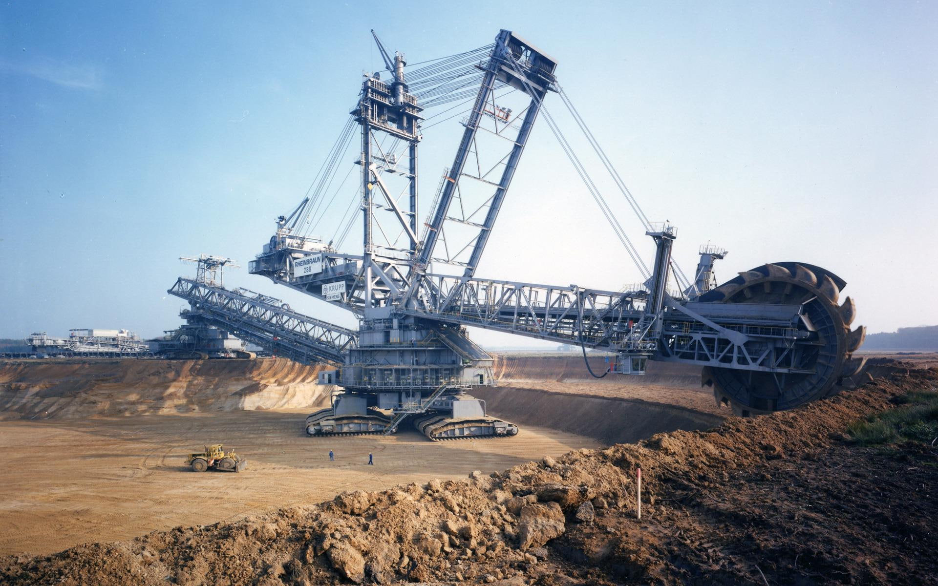 Bagger 288 Bucket Wheel Excavator - HD Wallpaper 