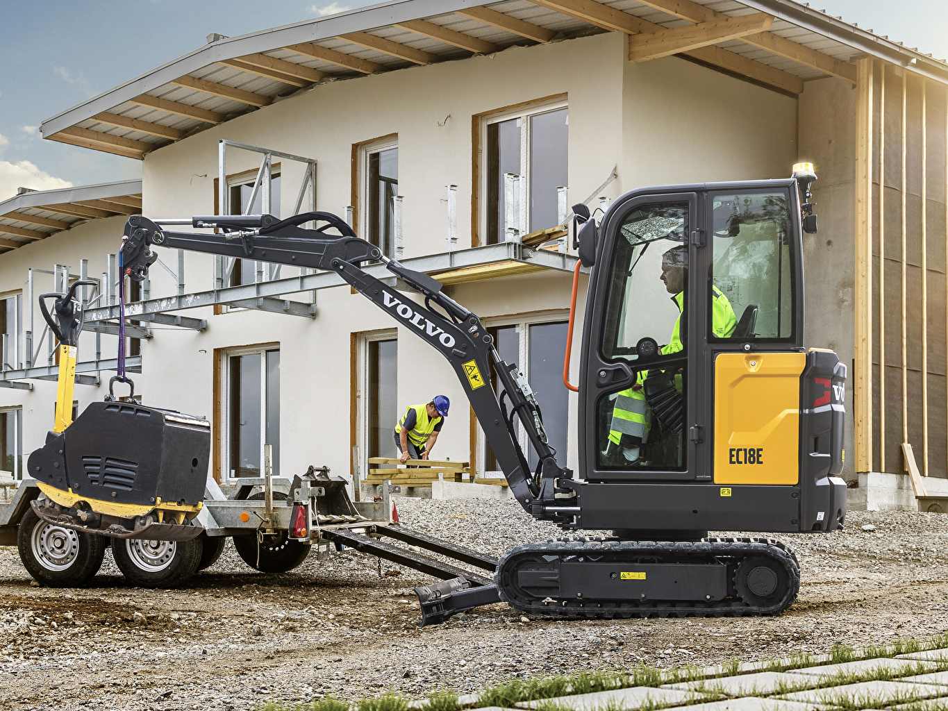 Excavator - HD Wallpaper 