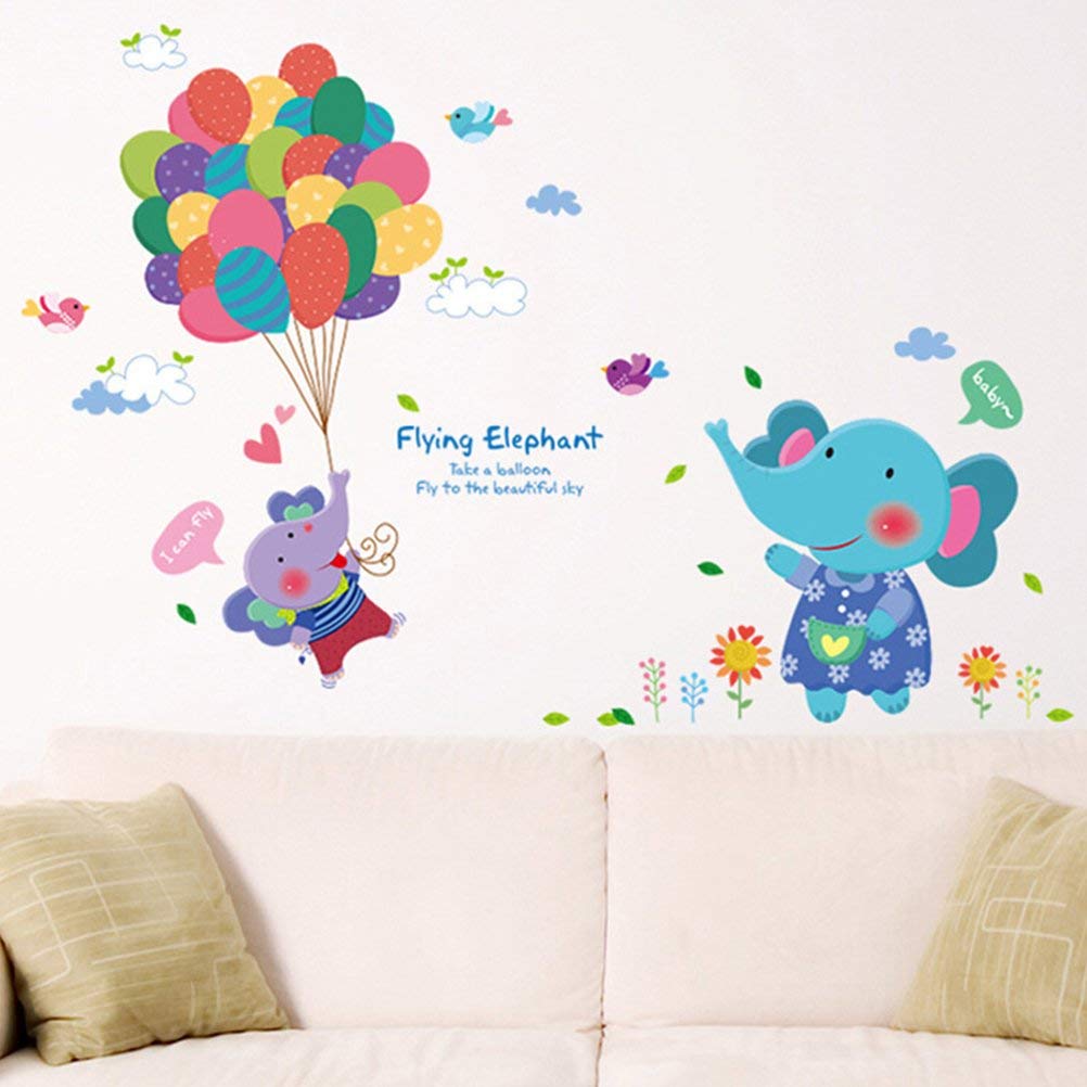 Dibujo De Elefantes En Pared - HD Wallpaper 