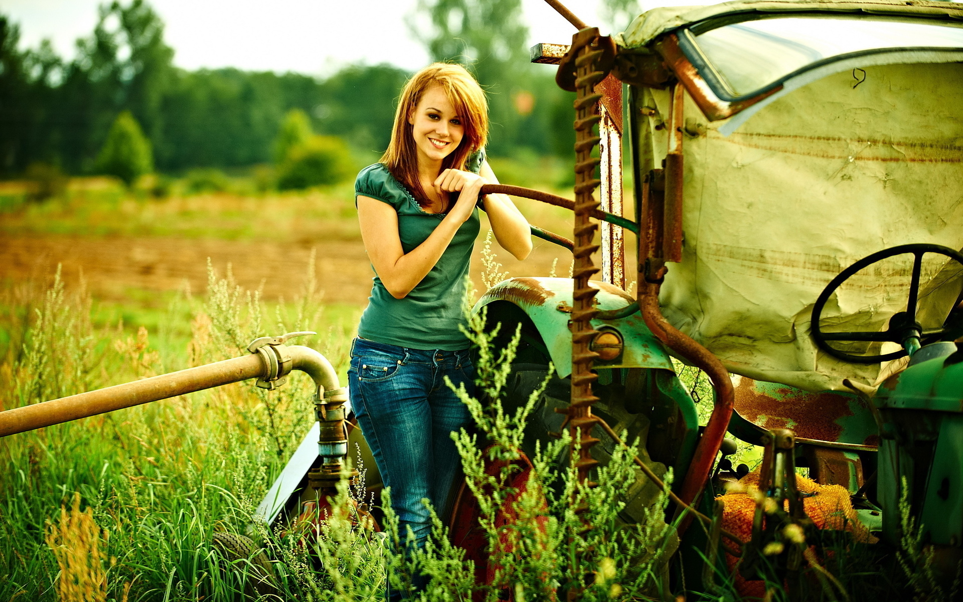 John Deere Desktop Hd - HD Wallpaper 