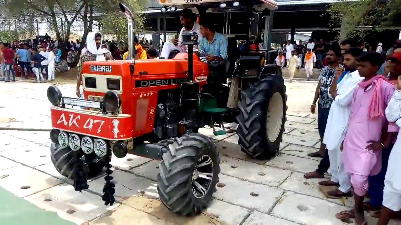 Swaraj 855 Tractor Modified Participate In Padampur - Modified Tractor Swaraj 855 - HD Wallpaper 