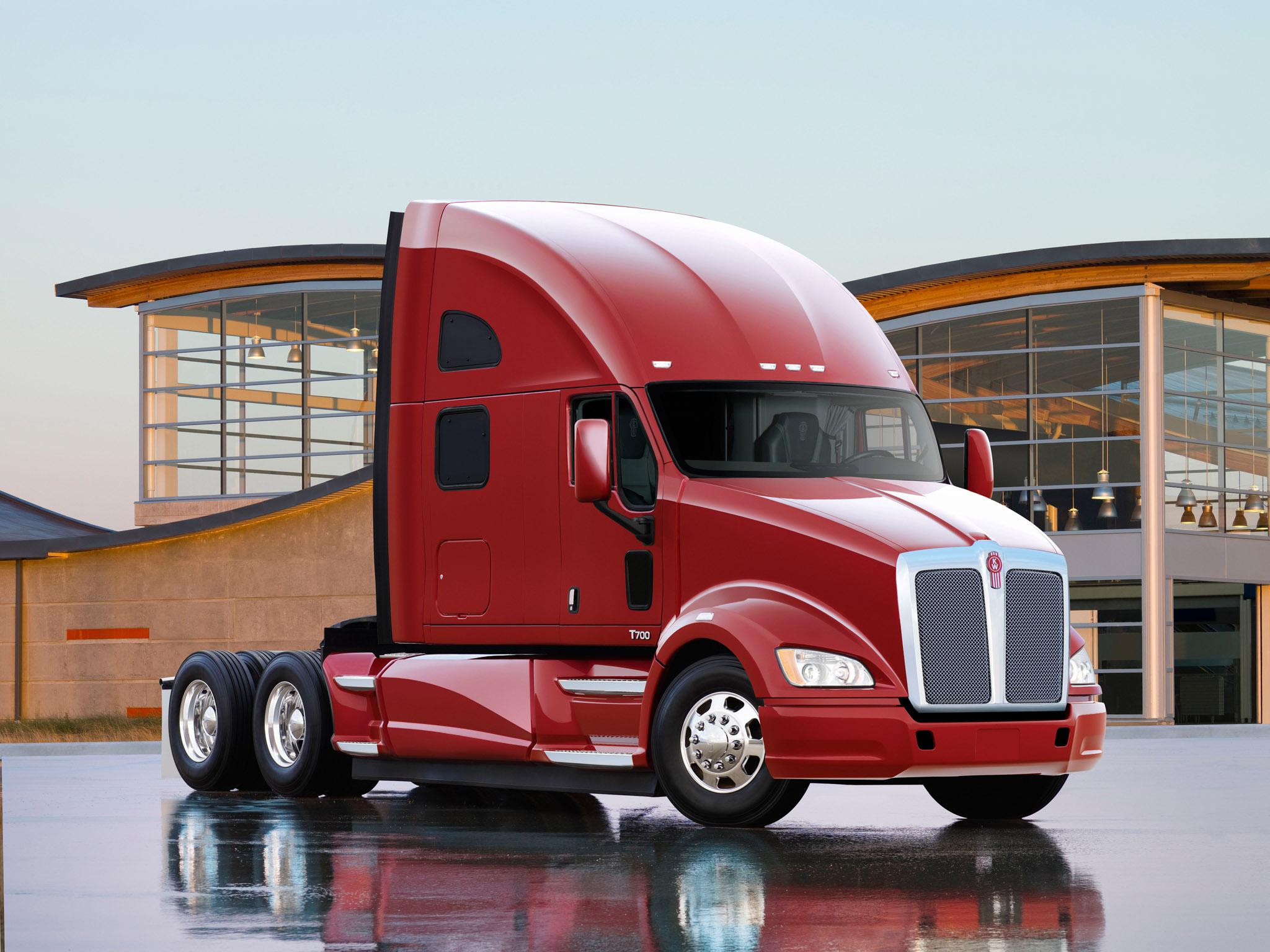 Hd 2010 Kenworth T700 Semi Tractor Background Images - 2015 Kenworth T700 - HD Wallpaper 