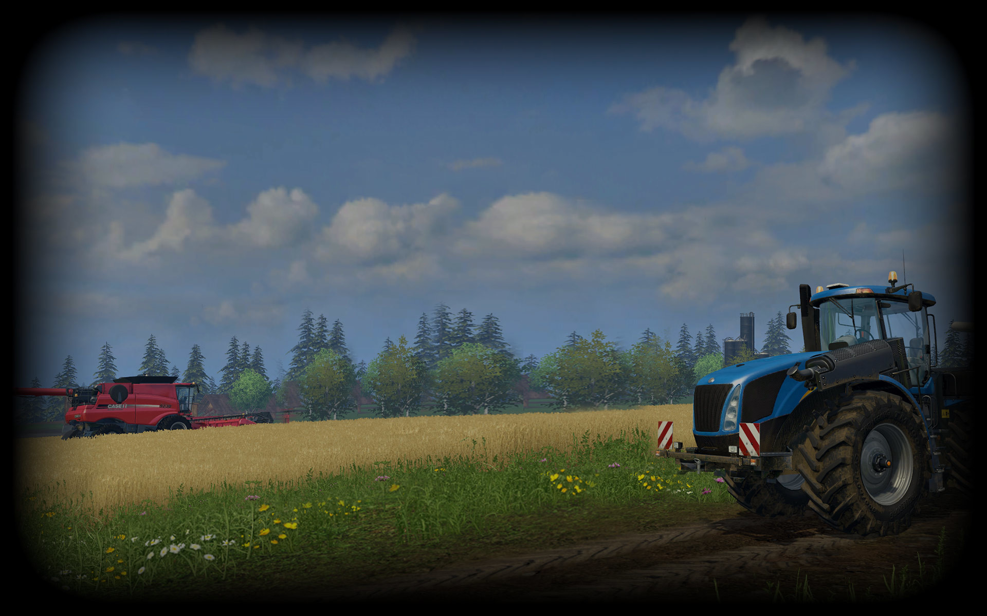 Farming Simulator 15 Background A Day On The Farm - Fond D Écran Farming Simulator - HD Wallpaper 