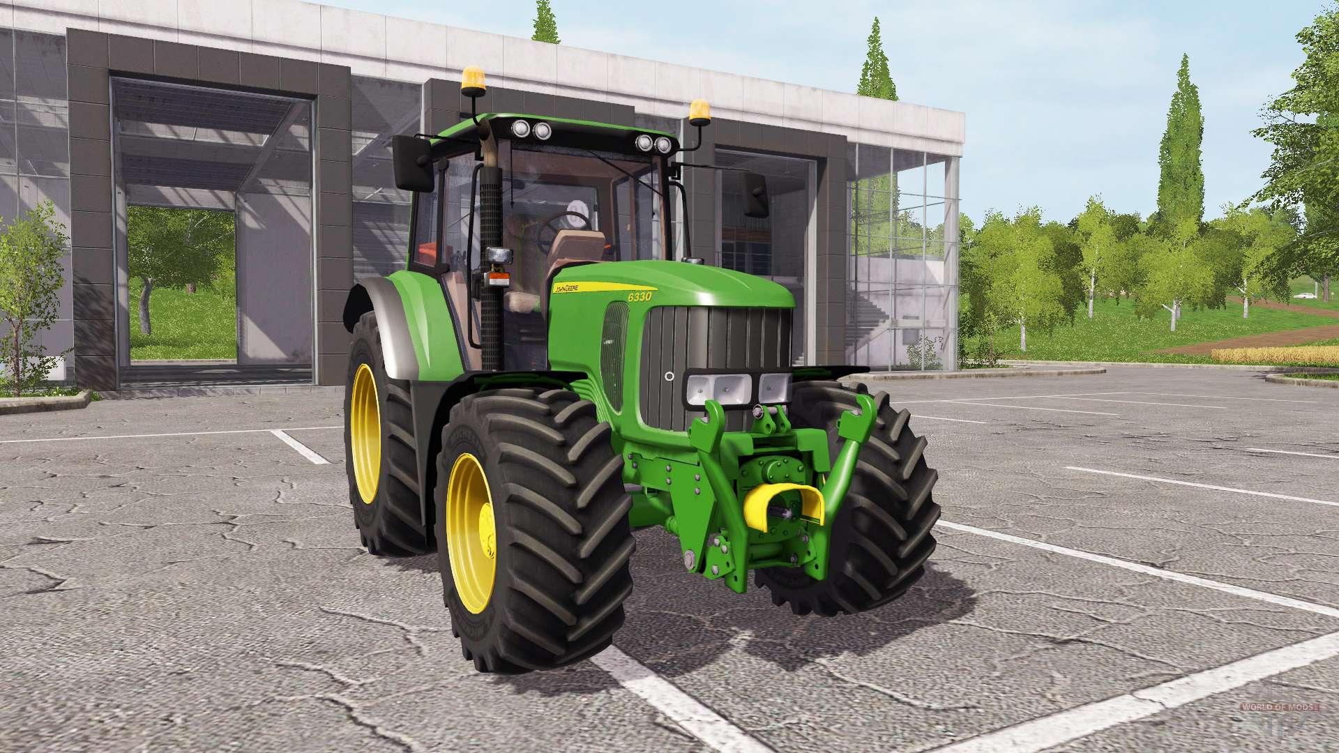 John Deere 6330 V1 - Farming Simulator 2017 John Deere 6330 - HD Wallpaper 