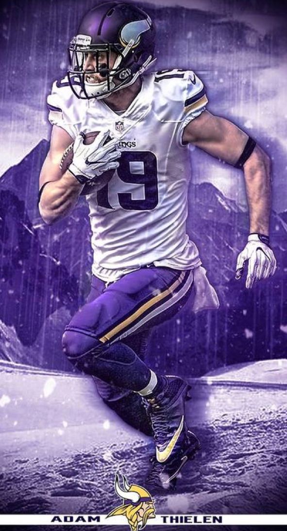 Vikings Wallpaper Adam Thielen - HD Wallpaper 