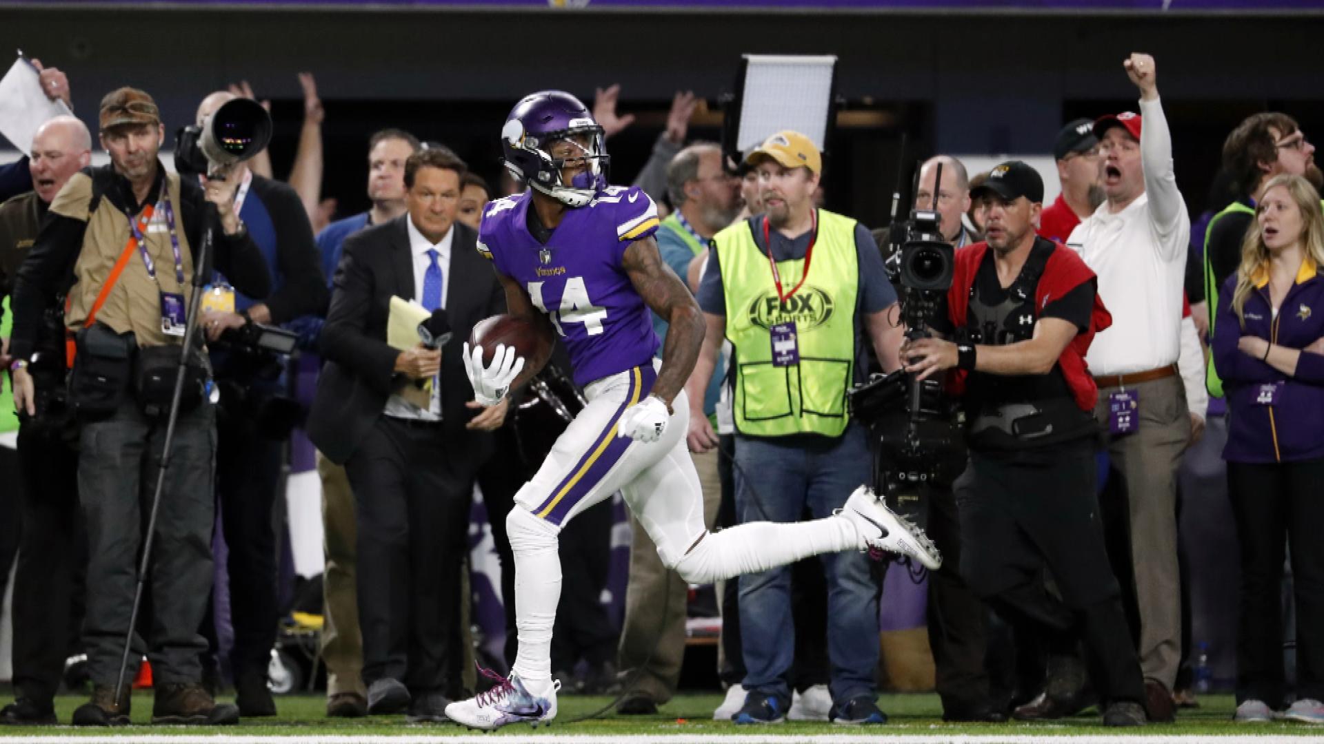 Vikings Vs Saints Final Play - HD Wallpaper 