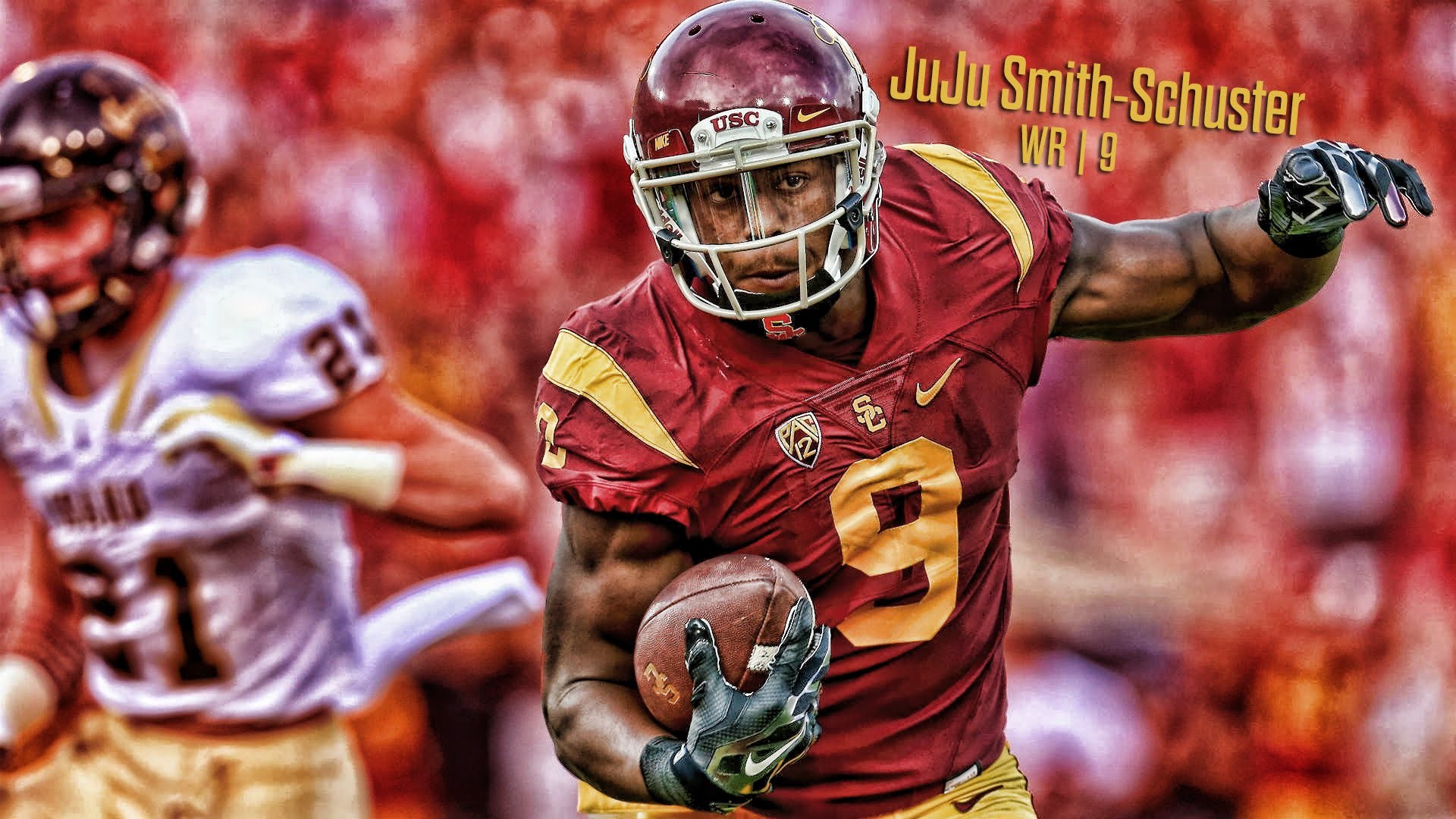 Data Src Usc Football Wallpaper For Iphone 7 - Juju Smith Schuster Usc Edit - HD Wallpaper 