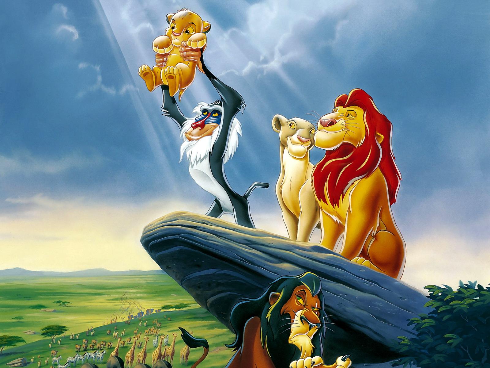 The Lion King, Simba, Scar - HD Wallpaper 