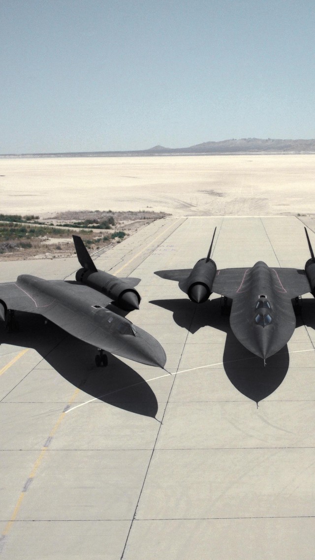 Sr-71, Lockheed, Blackbird, Jet, Plane, Aircraft, Runway, - Sr 71 Blackbird - HD Wallpaper 