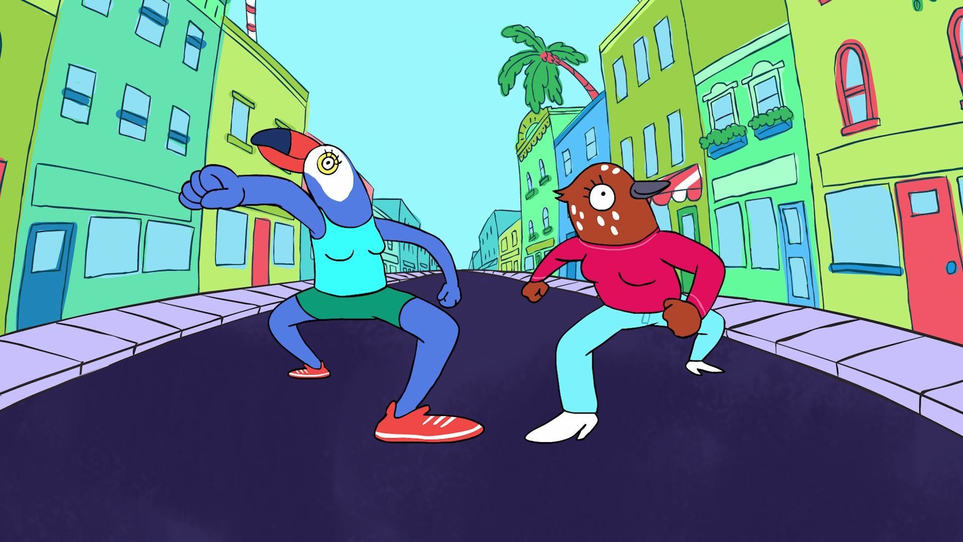 Tuca & Bertie Netflix - HD Wallpaper 