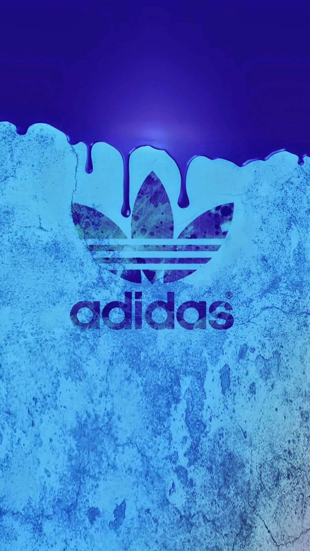 blue adidas wallpaper