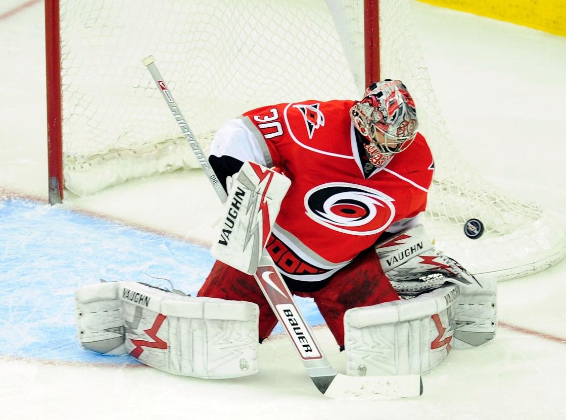 Free Download Carolina Hurricanes Background Id - Cam Ward 2009 - HD Wallpaper 