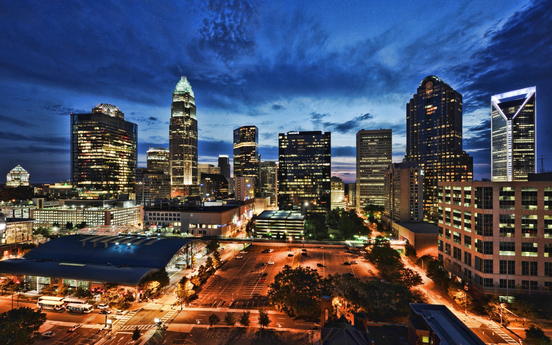 Charlotte, Nc Wallpaper For Widescreen Desktop Pc Full - Charlotte Nc - HD Wallpaper 
