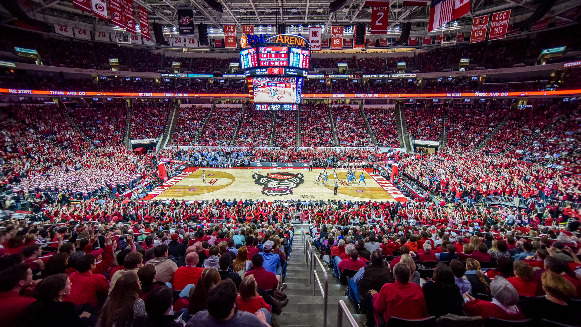 Nc State Wallpapers - Pnc Arena Nc State - HD Wallpaper 
