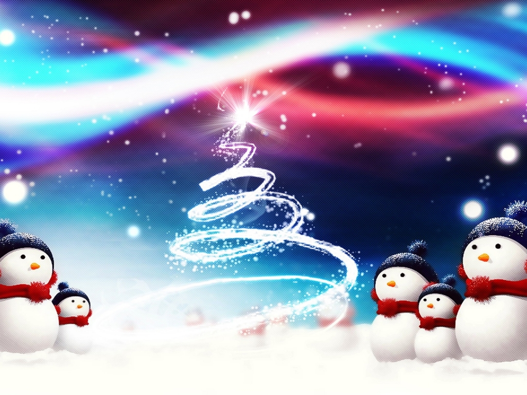 Snowman Christmas Hd Wallpaper - Christmas Card Designs Animated - HD Wallpaper 