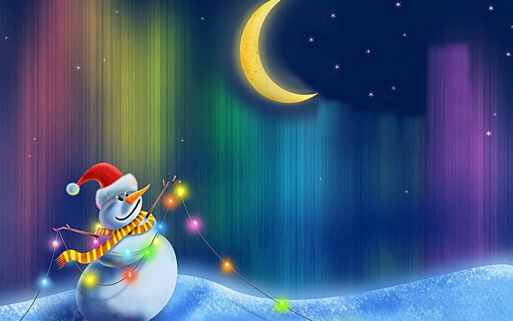 Free Snowman High Quality Wallpaper Id - Christmas Wallpaper With Snowman - HD Wallpaper 