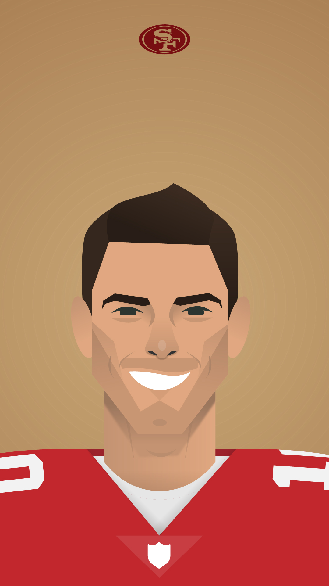 Full Screen Jimmy Garoppolo Wallpaper 49ers 1080x1921 Wallpaper Teahub Io