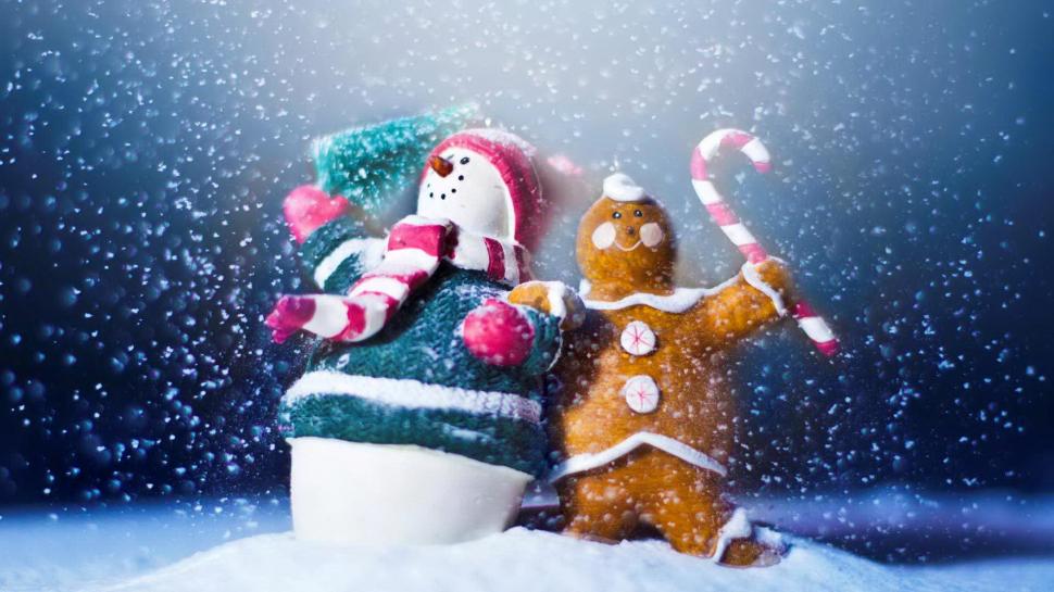 Snowmen Wallpaper,new Year Hd Wallpaper,lovely Hd Wallpaper,christmas - Merry Christmas - HD Wallpaper 