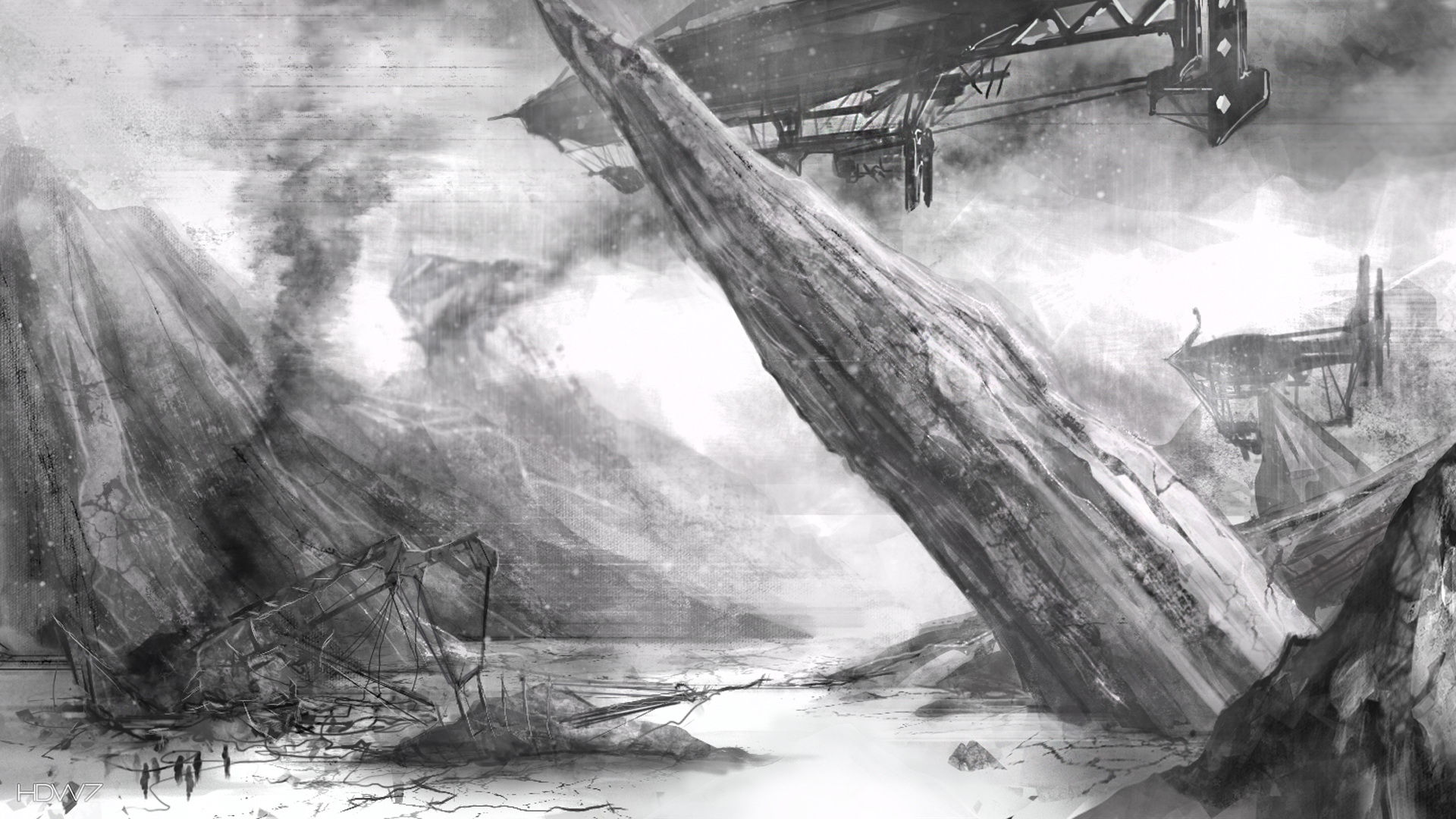 Guns Of Icarus Frozen North Widescreen Hd Wallpaper - Guns Of Icarus Background - HD Wallpaper 