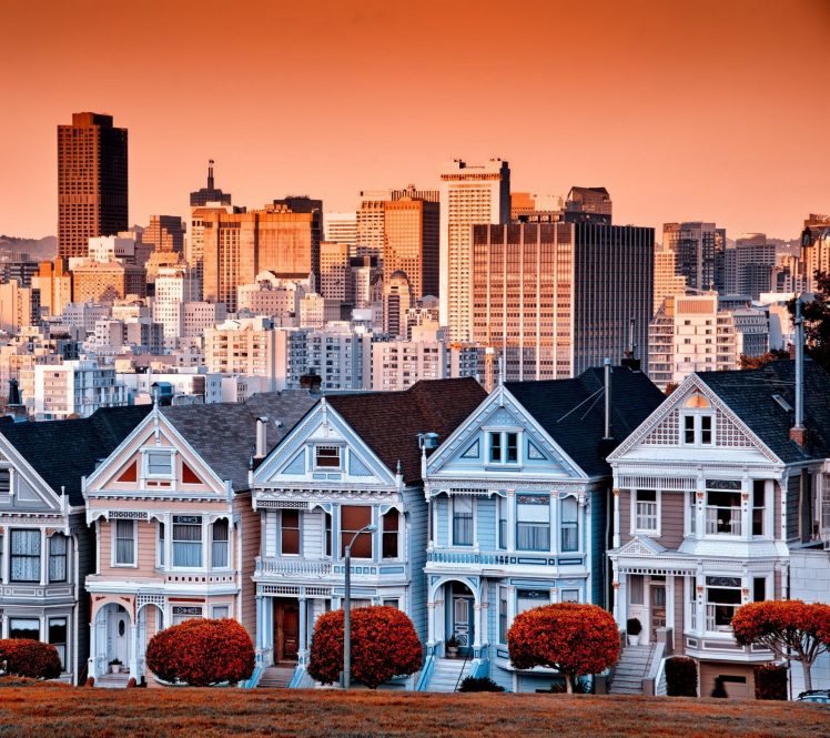 San Francisco Painted Ladies - HD Wallpaper 