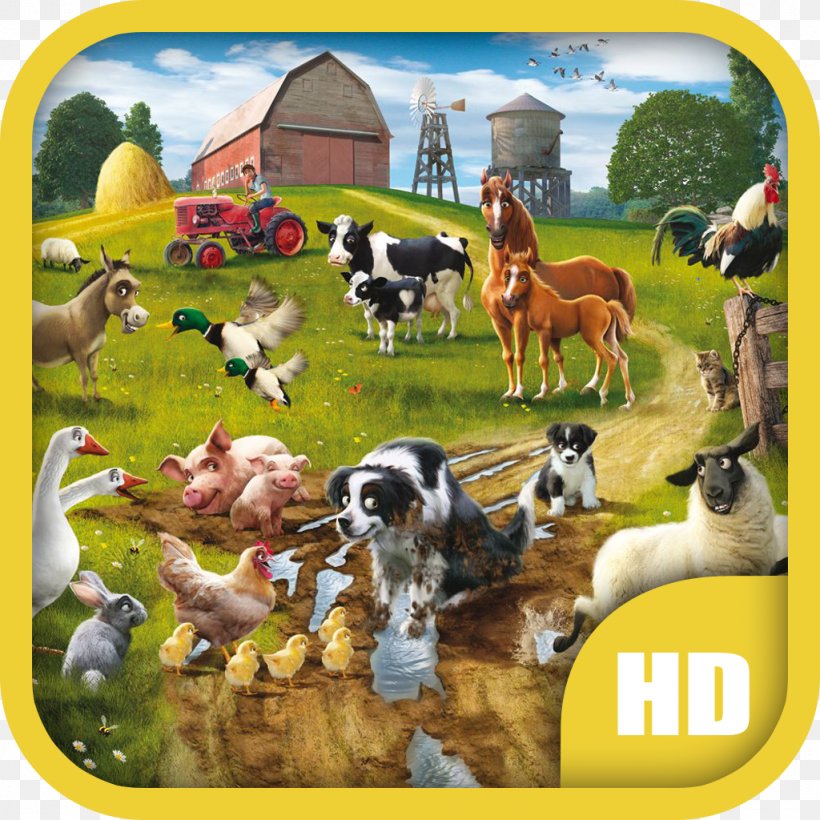 Sheep Cattle Farm Livestock Desktop Wallpaper, Png, - Farm Animals Wallpaper Cartoon - HD Wallpaper 