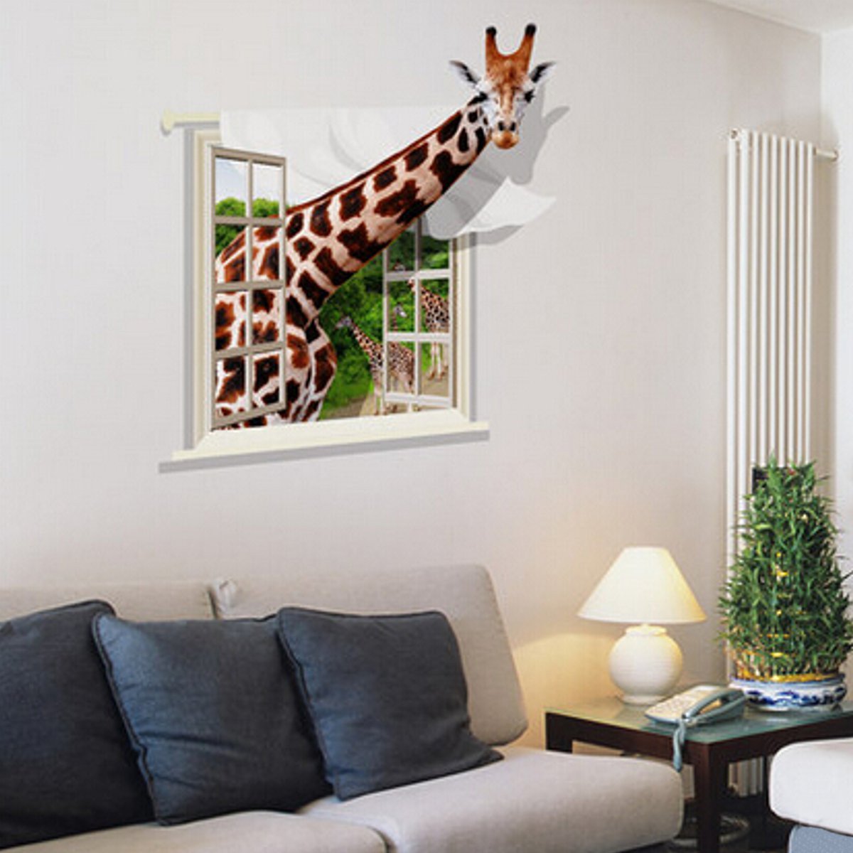 Animal Room Decor - Giraffe Home Decor - HD Wallpaper 