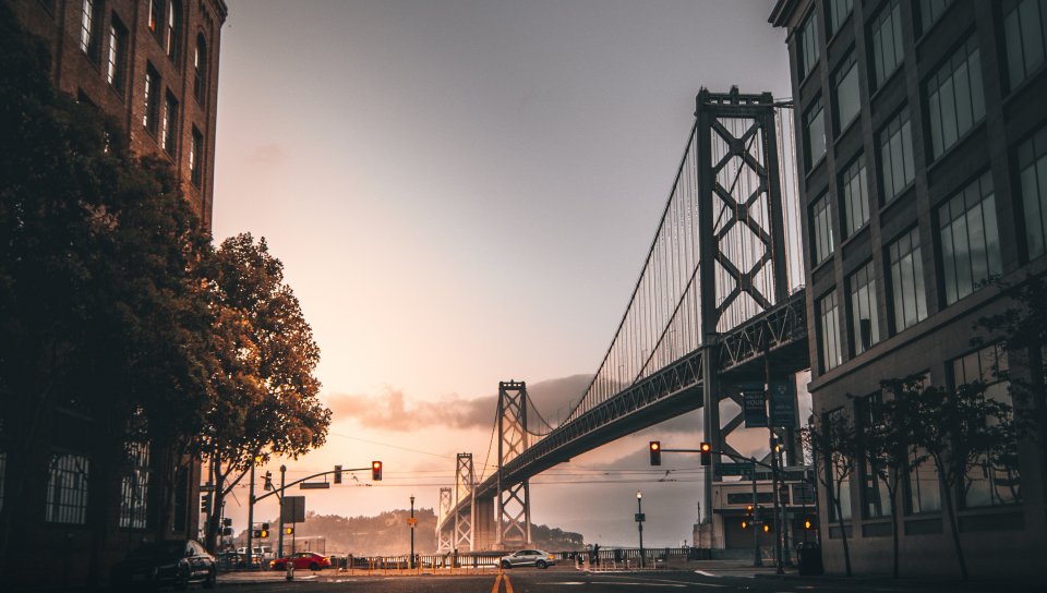 Oakland Bay Bridge - HD Wallpaper 