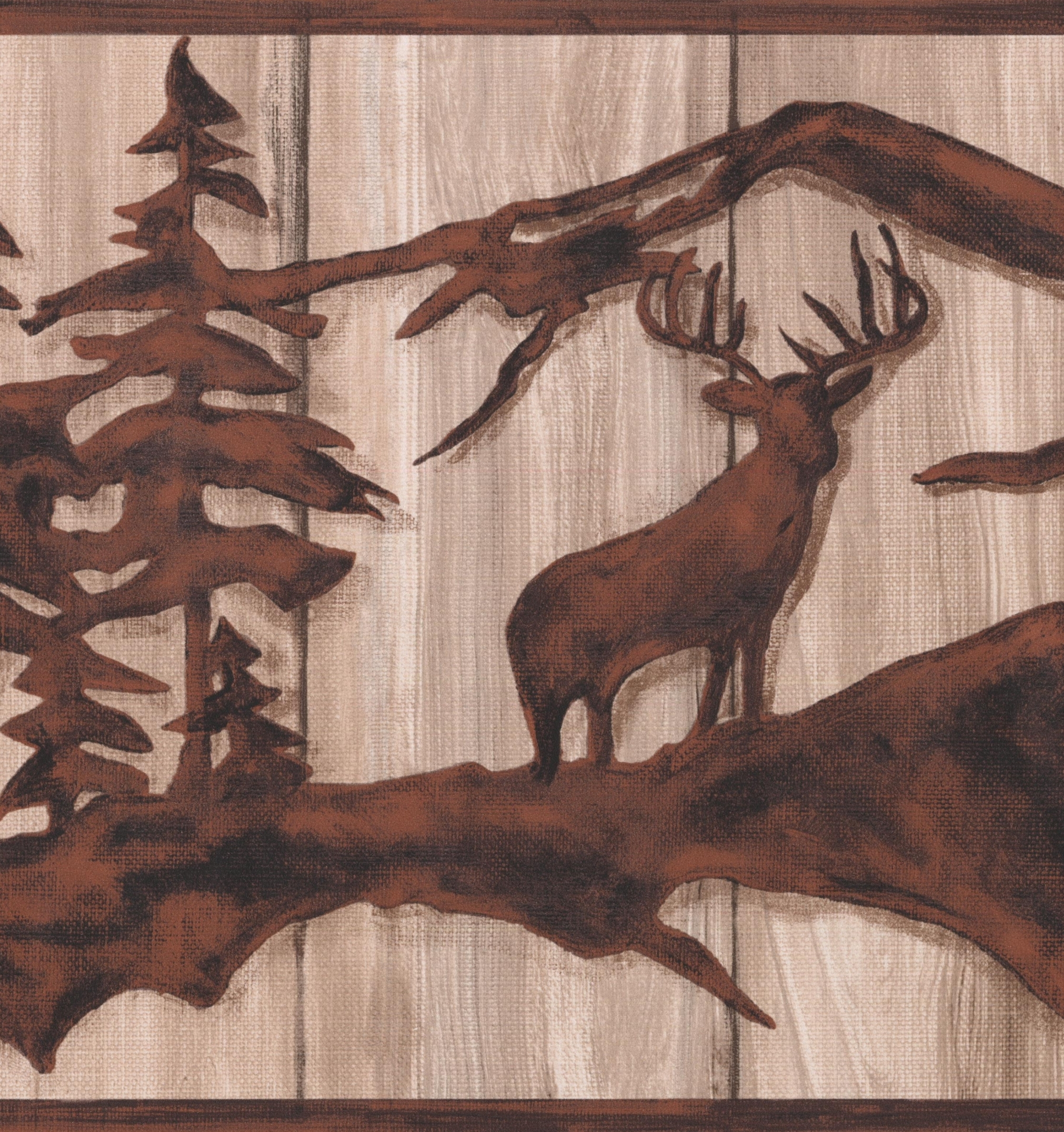 Bear And Moose Silhouette - HD Wallpaper 