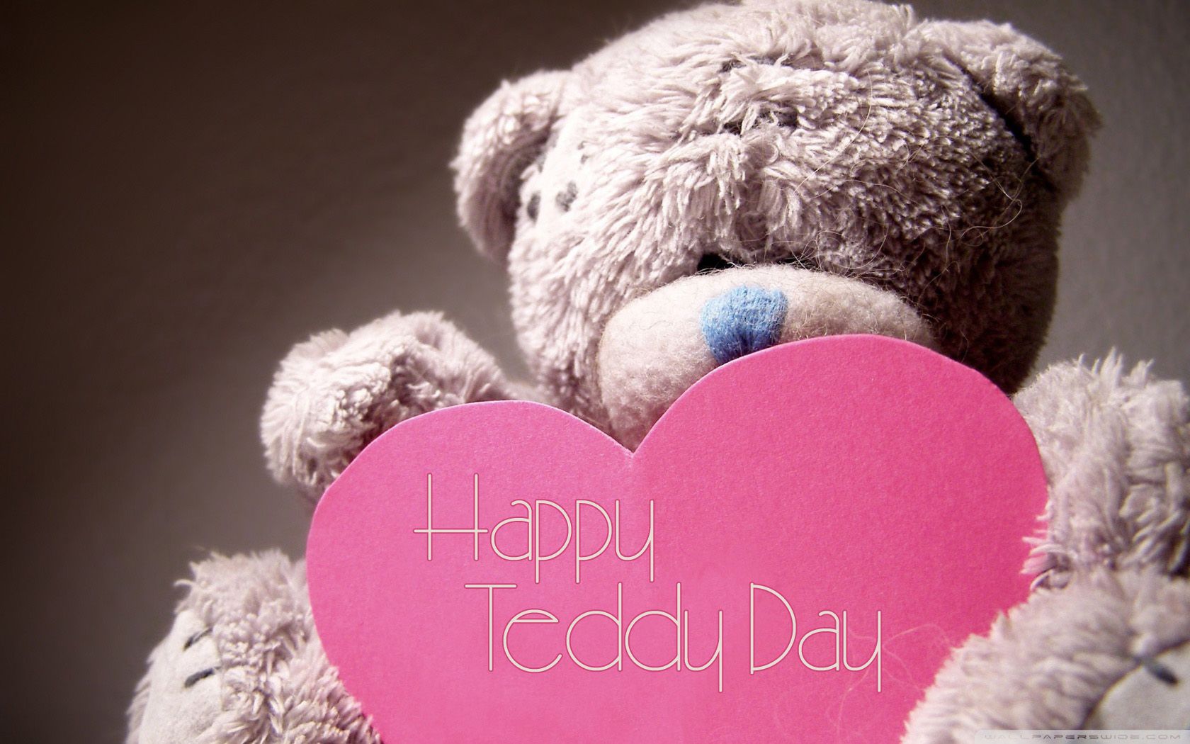 Teddy Day, Teddy Day 2015, Teddy Day Sms, Teddy Day - Happy Valentine's Day Teddy - HD Wallpaper 