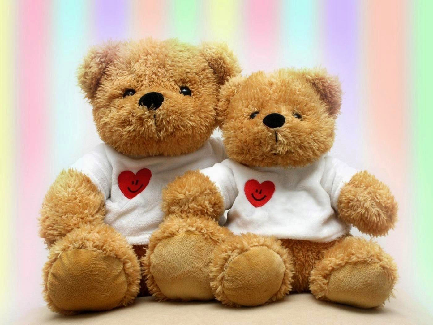 Bear Friendship Wallpaper Teddy - HD Wallpaper 