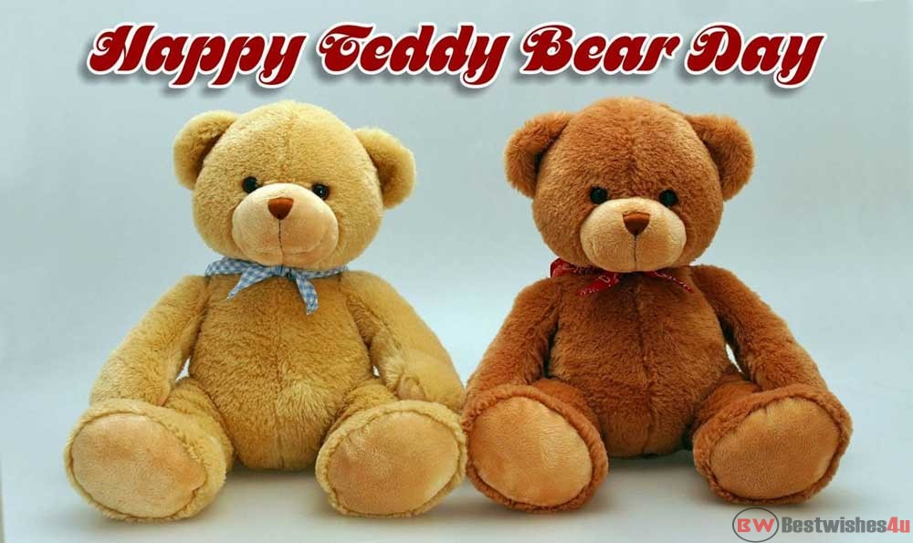 Happy National Teddy Bear Day - HD Wallpaper 