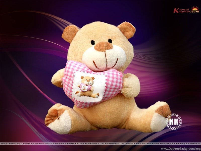Free Teddy Bear Wallpaper » Picserio - Hd Teddy Bear Wallpapers For Desktop - HD Wallpaper 