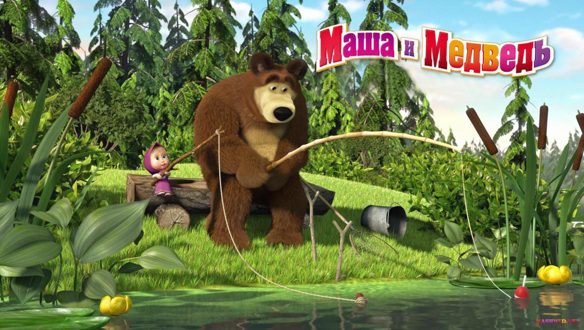 Masha And The Bear - Masha And The Bear Soviet - HD Wallpaper 