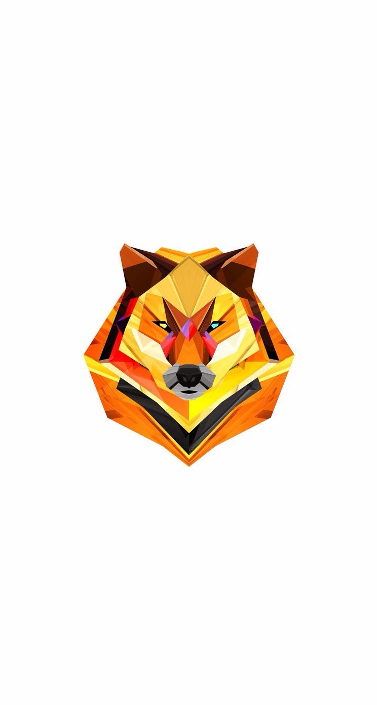 Wolf Facets - HD Wallpaper 