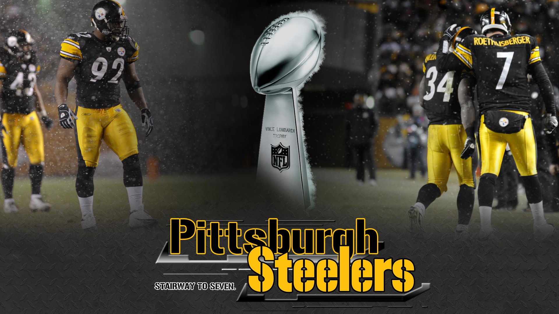 Hd Pittsburgh Steelers Backgrounds With Resolution - HD Wallpaper 