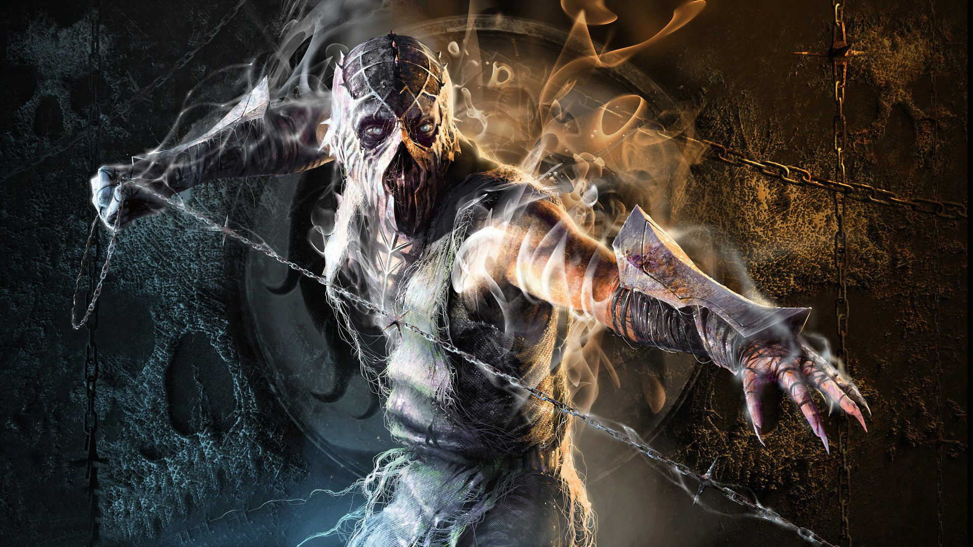 Scorpion - Mortal Kombat - Smoke Mk Fan Art - HD Wallpaper 