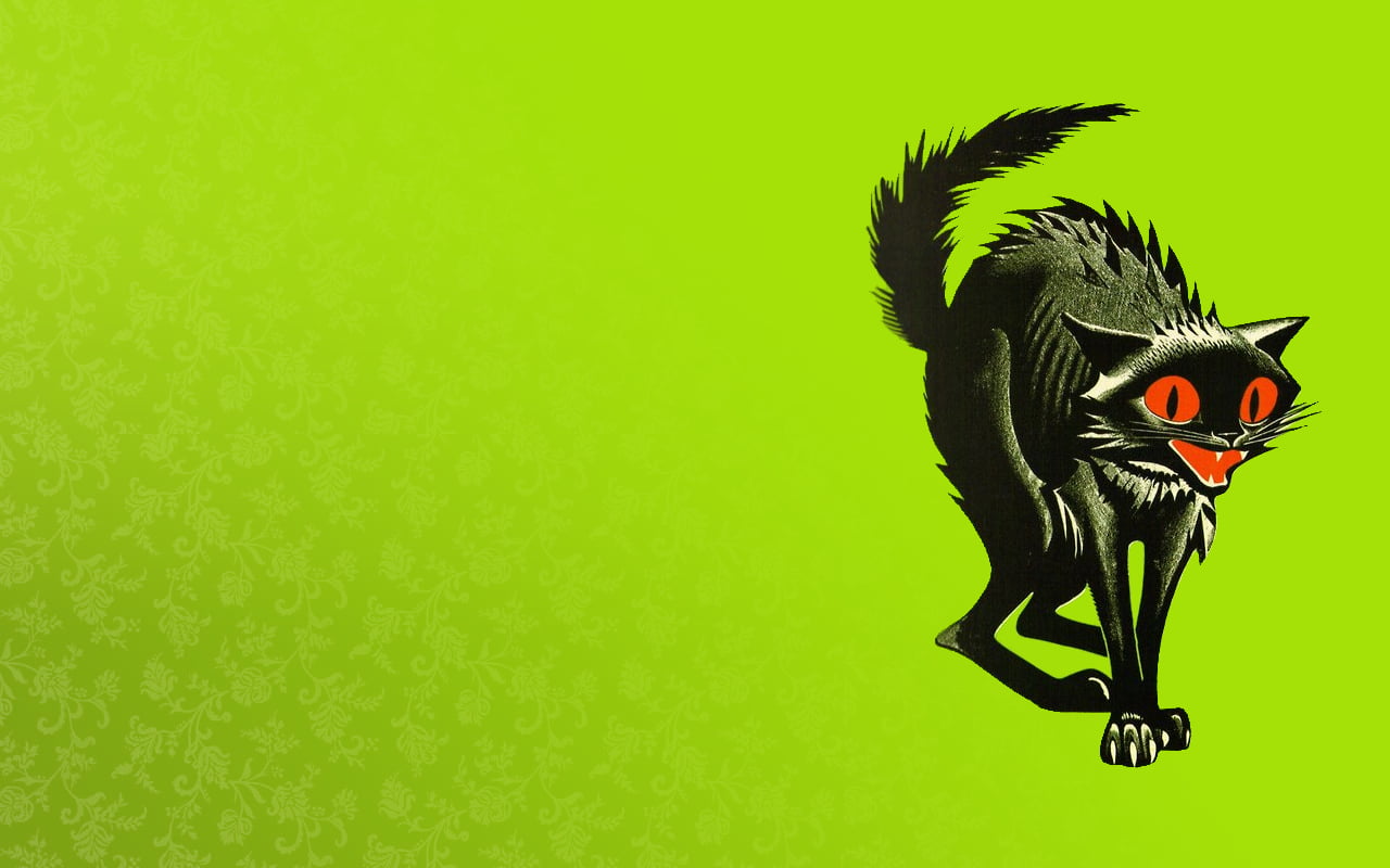 Horror Vintage Art - HD Wallpaper 