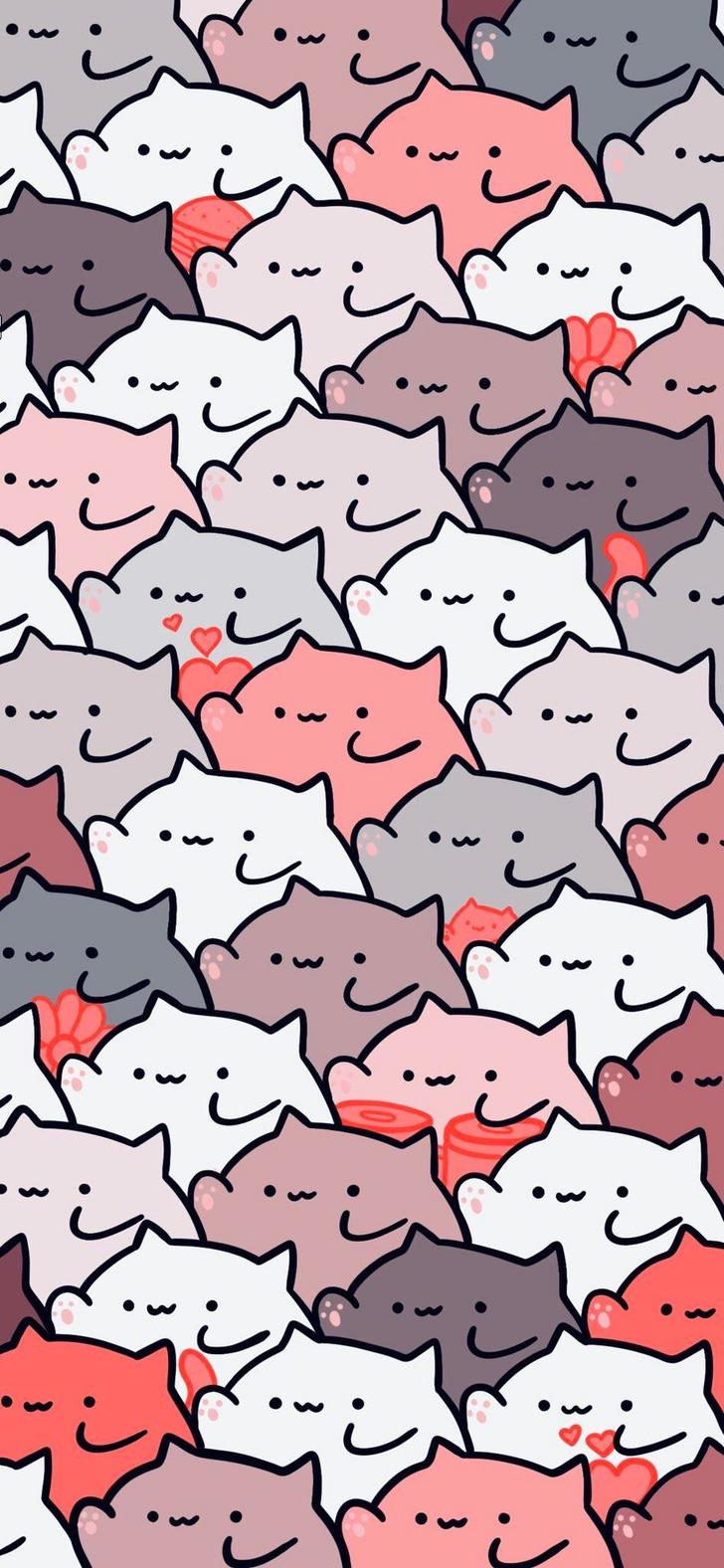 Bongo Cat - HD Wallpaper 