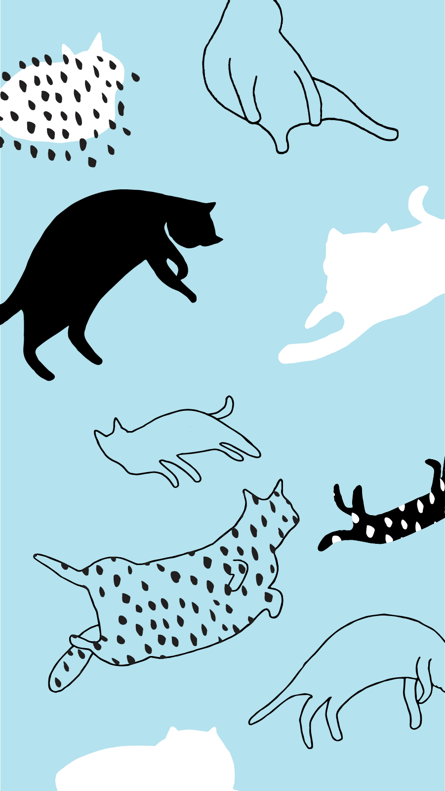 Smartphone Wallpaper Cat - HD Wallpaper 