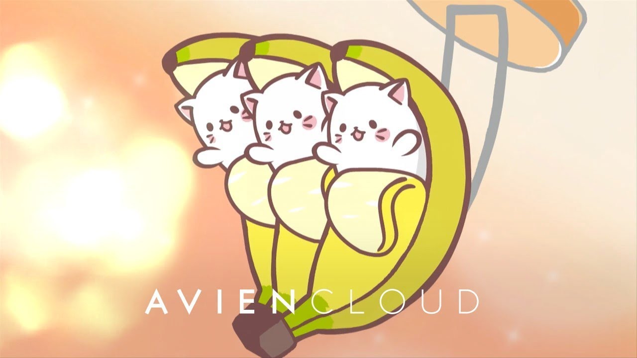 Anime Banana Cat - HD Wallpaper 
