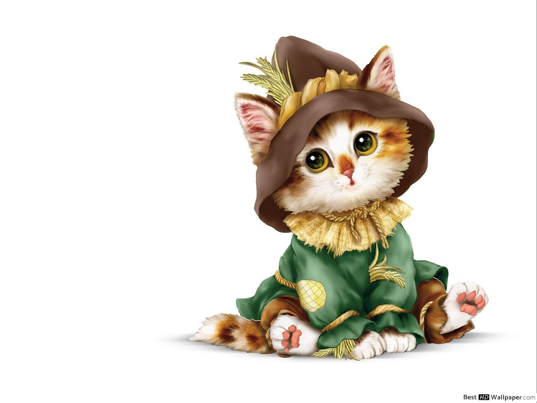 Cute Scarecrow - HD Wallpaper 