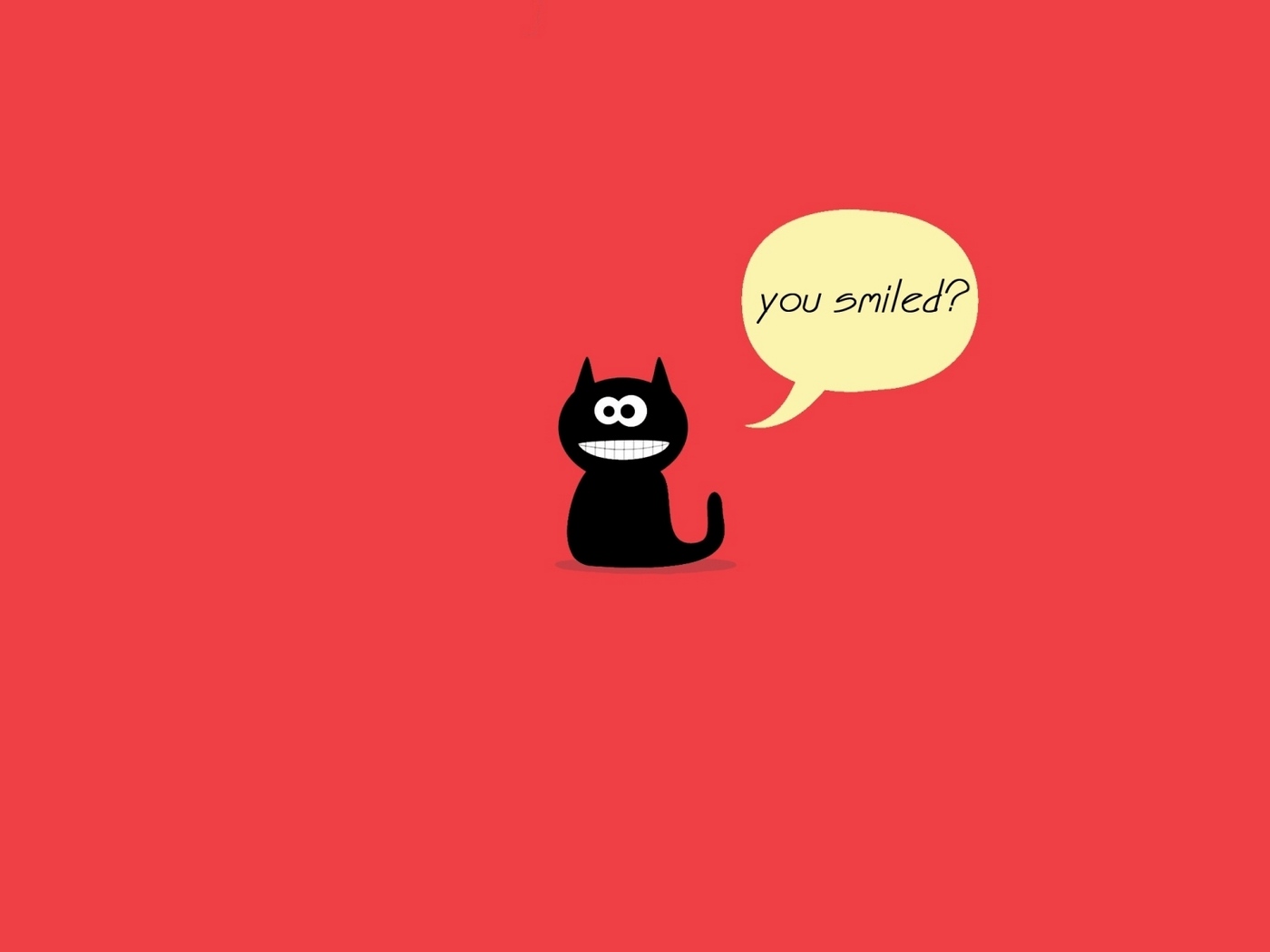 Wallpaper Cat, Drawing, Words - Cute Wallpapers For A Ipod Touch 5 - HD Wallpaper 