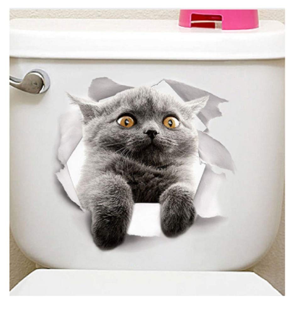 Наклейка Котик На Холодильник - HD Wallpaper 