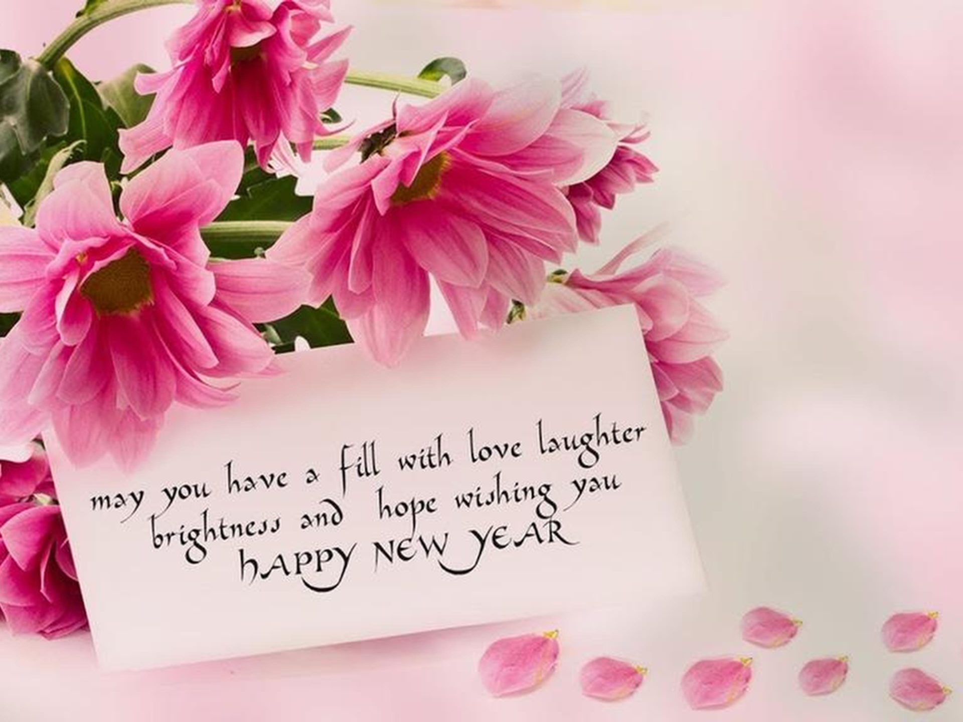Love Happy New Year Images Hd - HD Wallpaper 