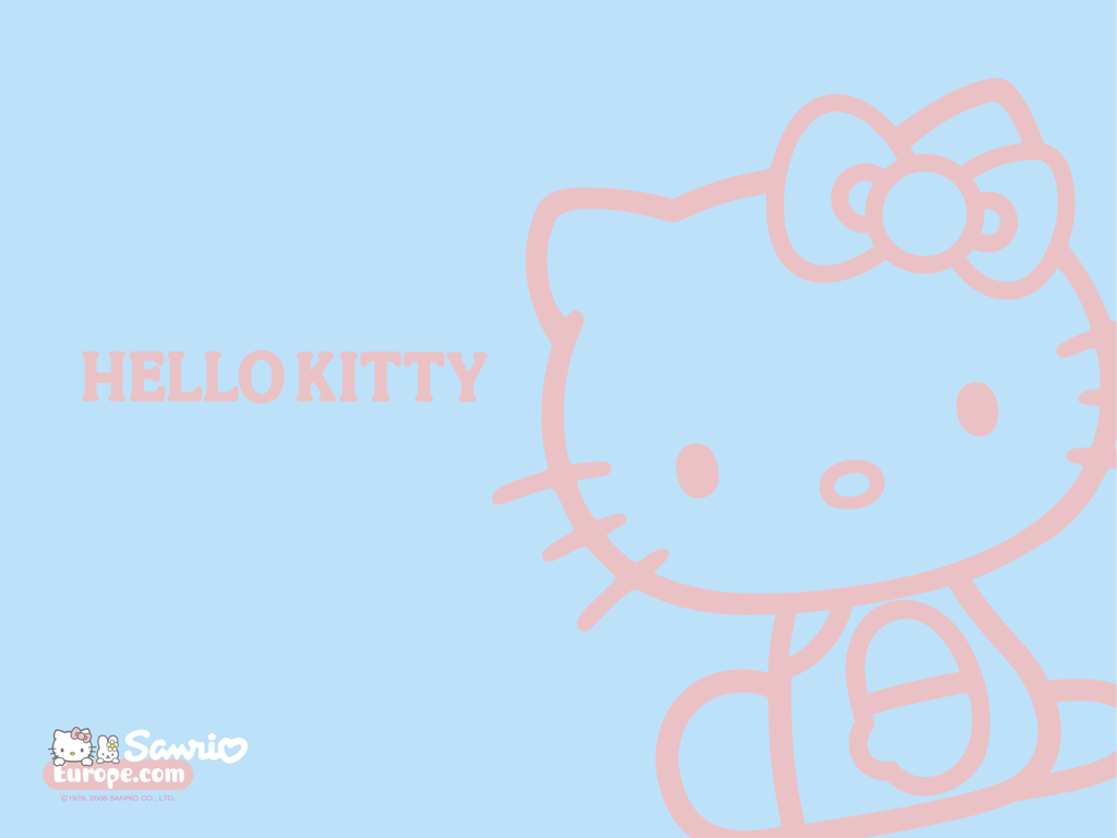 Hello Kitty - Hello Kitty Hd Wallpapers Blue - HD Wallpaper 