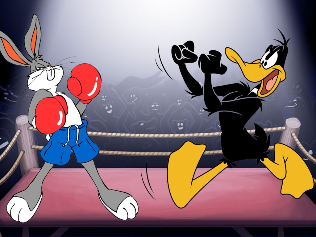 Bugs Bunny Boxing Looney Tunes - HD Wallpaper 