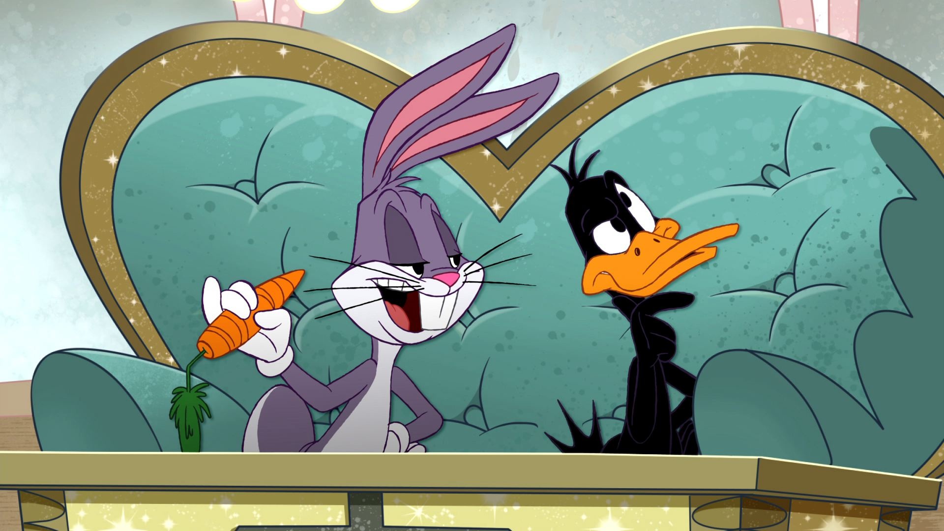 Daffy Duck And Bugs Bunny Show - HD Wallpaper 
