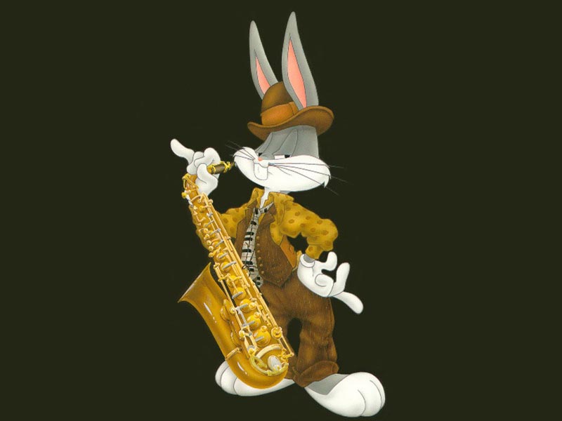 Bugs Bunny Jazz - HD Wallpaper 
