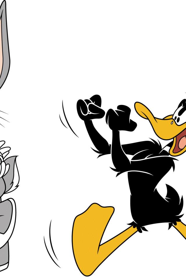 Bugs Bunny Clip Art Wallpaper For Free Desktop - Daffy Duck - HD Wallpaper 