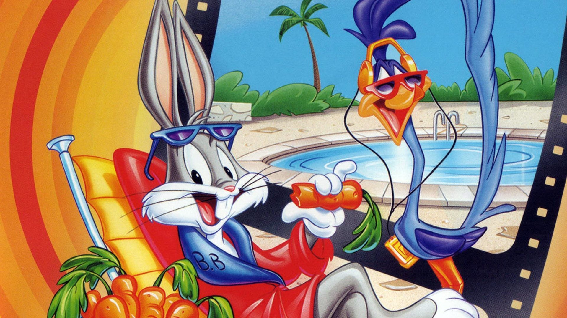 Bugs Bunny And Road Runner Cartoon Wallpaper Widescreen - Bugs Bunny Road Runner Movie 1979 - HD Wallpaper 